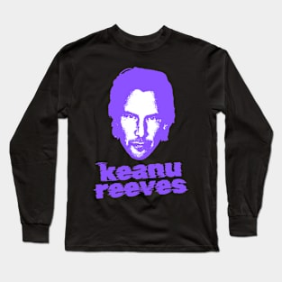Keanu reeves ||| 80s retro Long Sleeve T-Shirt